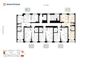 2-к квартира, вторичка, 52м2, 2/5 этаж