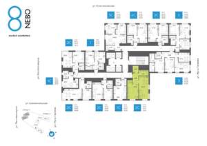 2-к квартира, вторичка, 57м2, 24/32 этаж