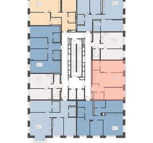2-к квартира, вторичка, 72м2, 11/18 этаж