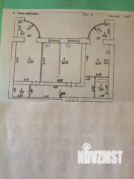 3-к квартира, вторичка, 100м2, 8/16 этаж