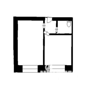 2-к квартира, вторичка, 34м2, 3/9 этаж