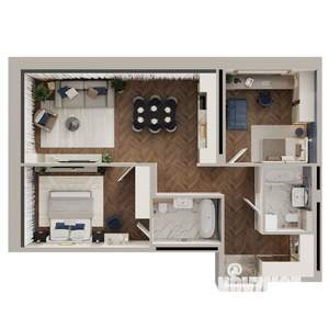 2-к квартира, вторичка, 82м2, 15/18 этаж