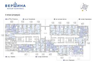 1-к квартира, вторичка, 43м2, 4/25 этаж