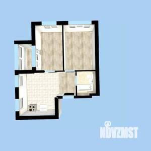 2-к квартира, сданный дом, 49м2, 8/25 этаж