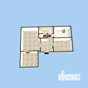 3-к квартира, вторичка, 70м2, 1/3 этаж