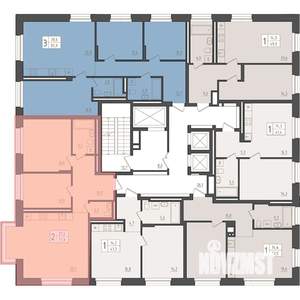 2-к квартира, вторичка, 78м2, 12/23 этаж