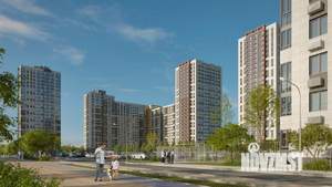 2-к квартира, строящийся дом, 59м2, 10/25 этаж