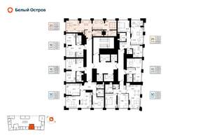 2-к квартира, вторичка, 52м2, 24/31 этаж