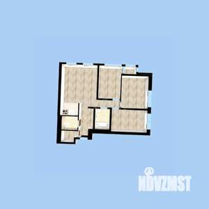 3-к квартира, вторичка, 101м2, 23/33 этаж