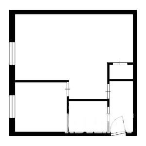 1-к квартира, вторичка, 30м2, 4/5 этаж
