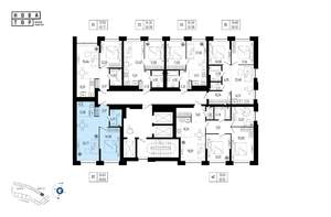 2-к квартира, вторичка, 50м2, 18/25 этаж