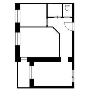 2-к квартира, вторичка, 54м2, 10/14 этаж