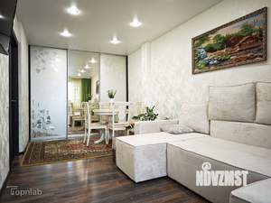 2-к квартира, вторичка, 52м2, 2/3 этаж