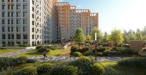 2-к квартира, строящийся дом, 60м2, 12/29 этаж