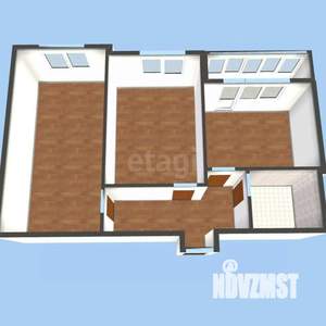 2-к квартира, вторичка, 49м2, 8/14 этаж