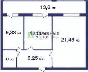 2-к квартира, вторичка, 70м2, 18/18 этаж
