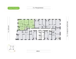 4-к квартира, вторичка, 113м2, 19/25 этаж