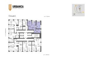 4-к квартира, вторичка, 70м2, 25/32 этаж