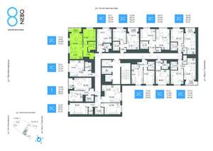 2-к квартира, вторичка, 51м2, 13/20 этаж