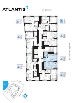 2-к квартира, вторичка, 44м2, 12/32 этаж