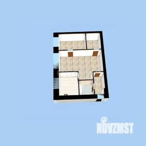 2-к квартира, вторичка, 42м2, 1/5 этаж
