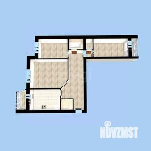 3-к квартира, вторичка, 76м2, 3/9 этаж