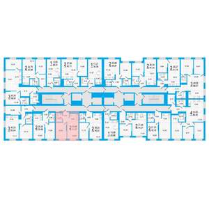 1-к квартира, вторичка, 41м2, 13/26 этаж