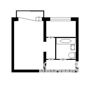 1-к квартира, вторичка, 33м2, 8/9 этаж