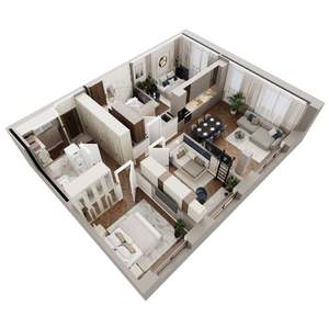 3-к квартира, вторичка, 97м2, 5/18 этаж