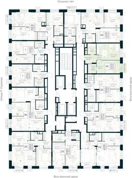 1-к квартира, вторичка, 44м2, 10/30 этаж