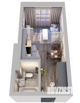 Студия квартира, вторичка, 28м2, 5/23 этаж