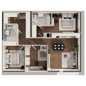 3-к квартира, вторичка, 97м2, 5/18 этаж