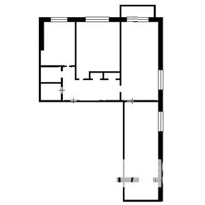 3-к квартира, вторичка, 61м2, 5/9 этаж
