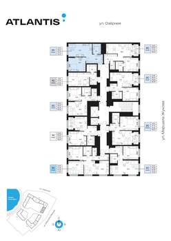 2-к квартира, вторичка, 46м2, 8/32 этаж