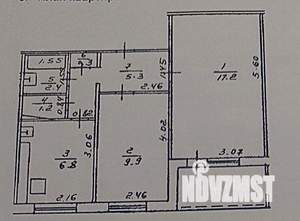 2-к квартира, вторичка, 43м2, 10/10 этаж