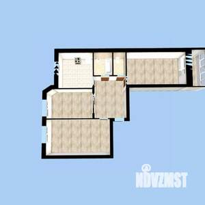 3-к квартира, вторичка, 82м2, 7/14 этаж