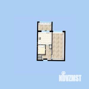 1-к квартира, вторичка, 35м2, 8/10 этаж