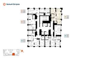 2-к квартира, вторичка, 54м2, 25/31 этаж