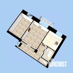2-к квартира, вторичка, 56м2, 4/4 этаж