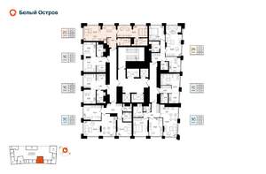 2-к квартира, вторичка, 53м2, 16/31 этаж