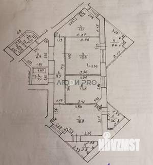 3-к квартира, вторичка, 97м2, 7/16 этаж