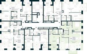 3-к квартира, строящийся дом, 97м2, 9/10 этаж