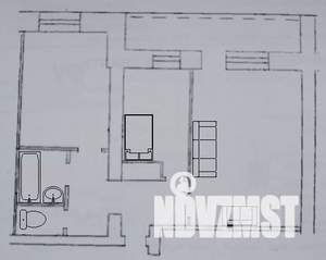 2-к квартира, вторичка, 52м2, 6/9 этаж