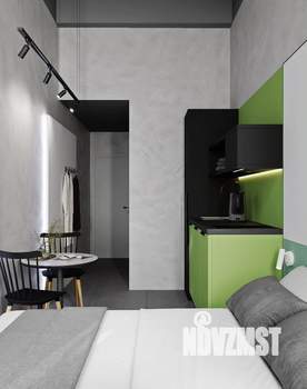 Студия квартира, вторичка, 17м2, 3/3 этаж