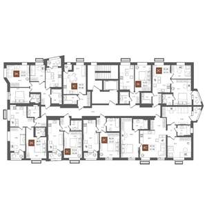 4-к квартира, строящийся дом, 97м2, 4/21 этаж