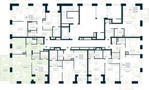 2-к квартира, строящийся дом, 73м2, 3/10 этаж