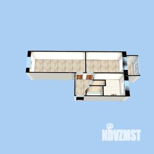 2-к квартира, вторичка, 43м2, 4/5 этаж