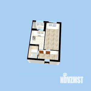 1-к квартира, вторичка, 36м2, 3/25 этаж