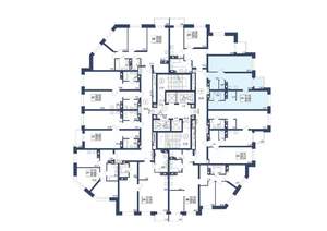 2-к квартира, вторичка, 68м2, 34/34 этаж