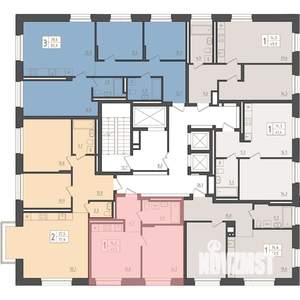 1-к квартира, вторичка, 41м2, 12/23 этаж